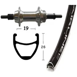 Rodi, Laufräder, (Hinterrad, 28")