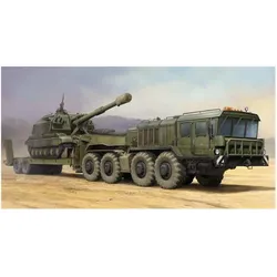 Trumpeter Russian KZKT-7428 Transporter with KZKT- -9101 Semi Trailer