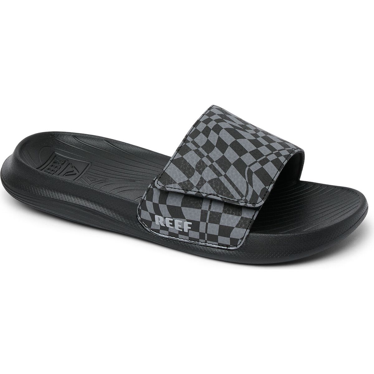 Reef Kids Salty Slide black swell checker 3 CJ9122-3