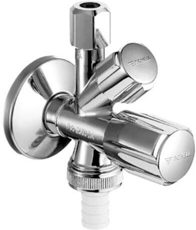 Schell Comfort Kombinations Eckventil 035440699 3/8", chrom, Rückflussverhinderer