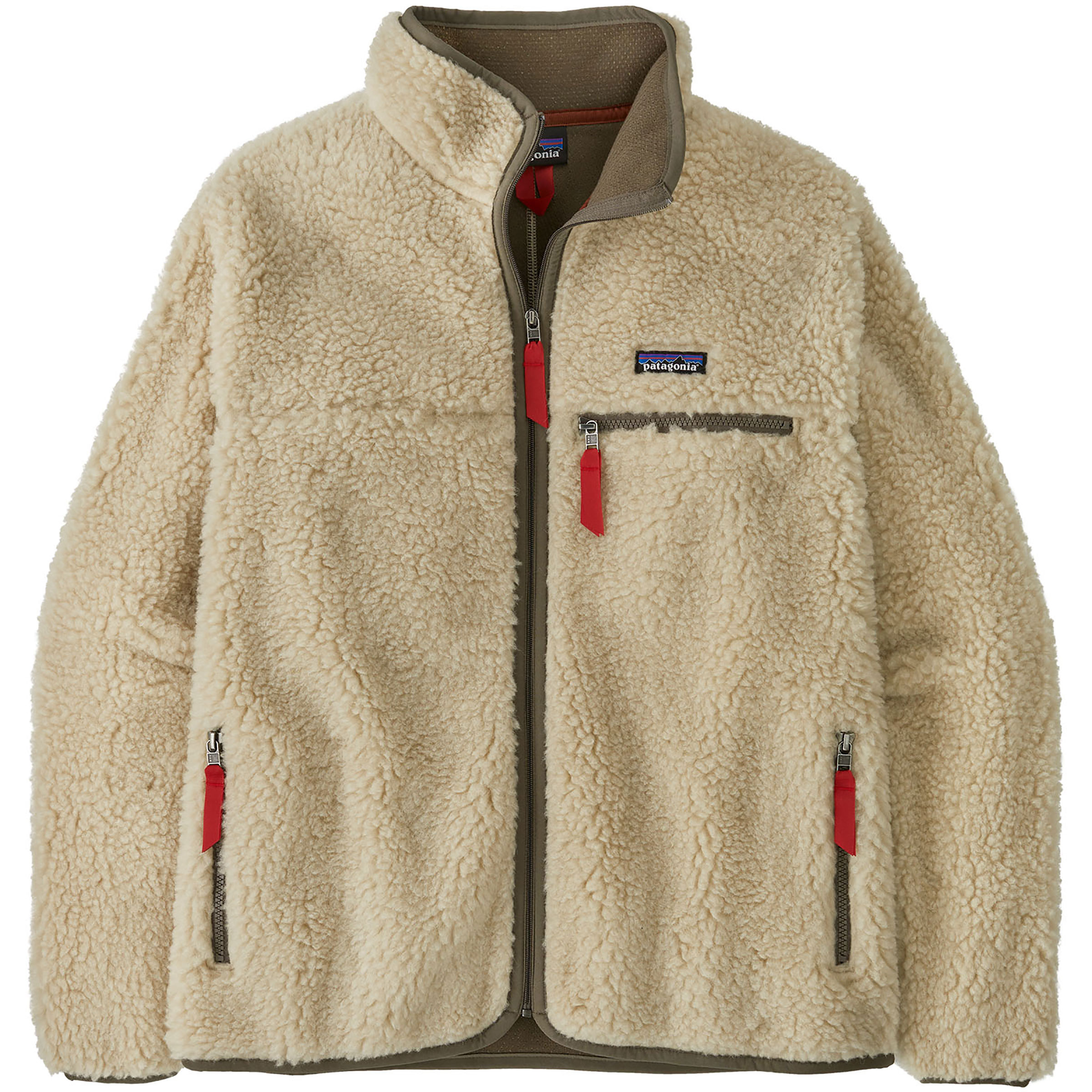 Patagonia Natural Blend Retro Fleecejacke beige Größe S Trekking Hautfreundlich