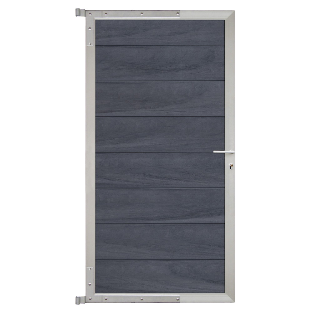 TETZNERJENT ÖLAND-Tor-Komplettset 90 x 175 cm, greystone/silber 16971116