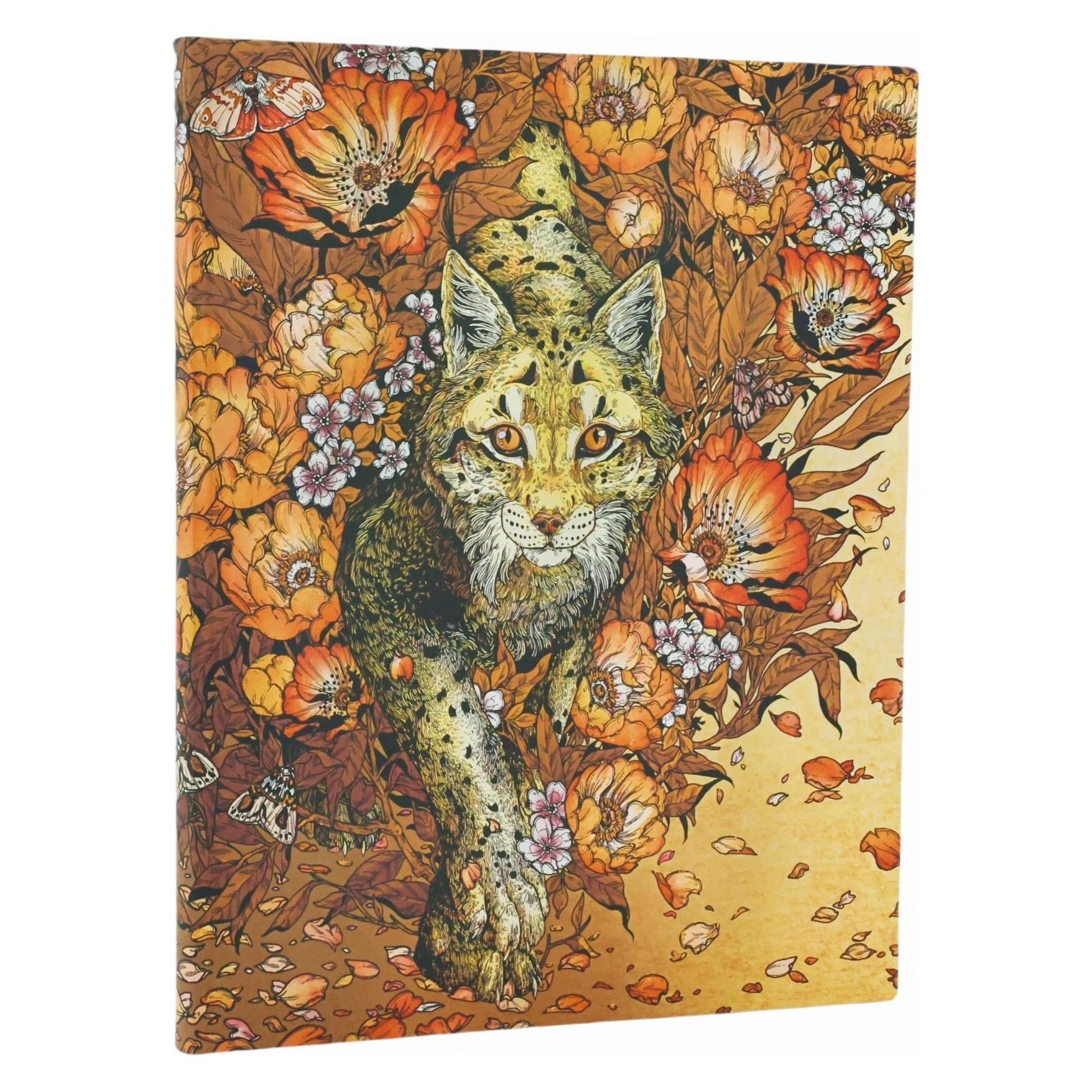 Paperblanks Notizbuch Softcover Aufsteigender Luchs Ultra Liniert (DIN B5, Liniert, Weicher Einband) (60959393)