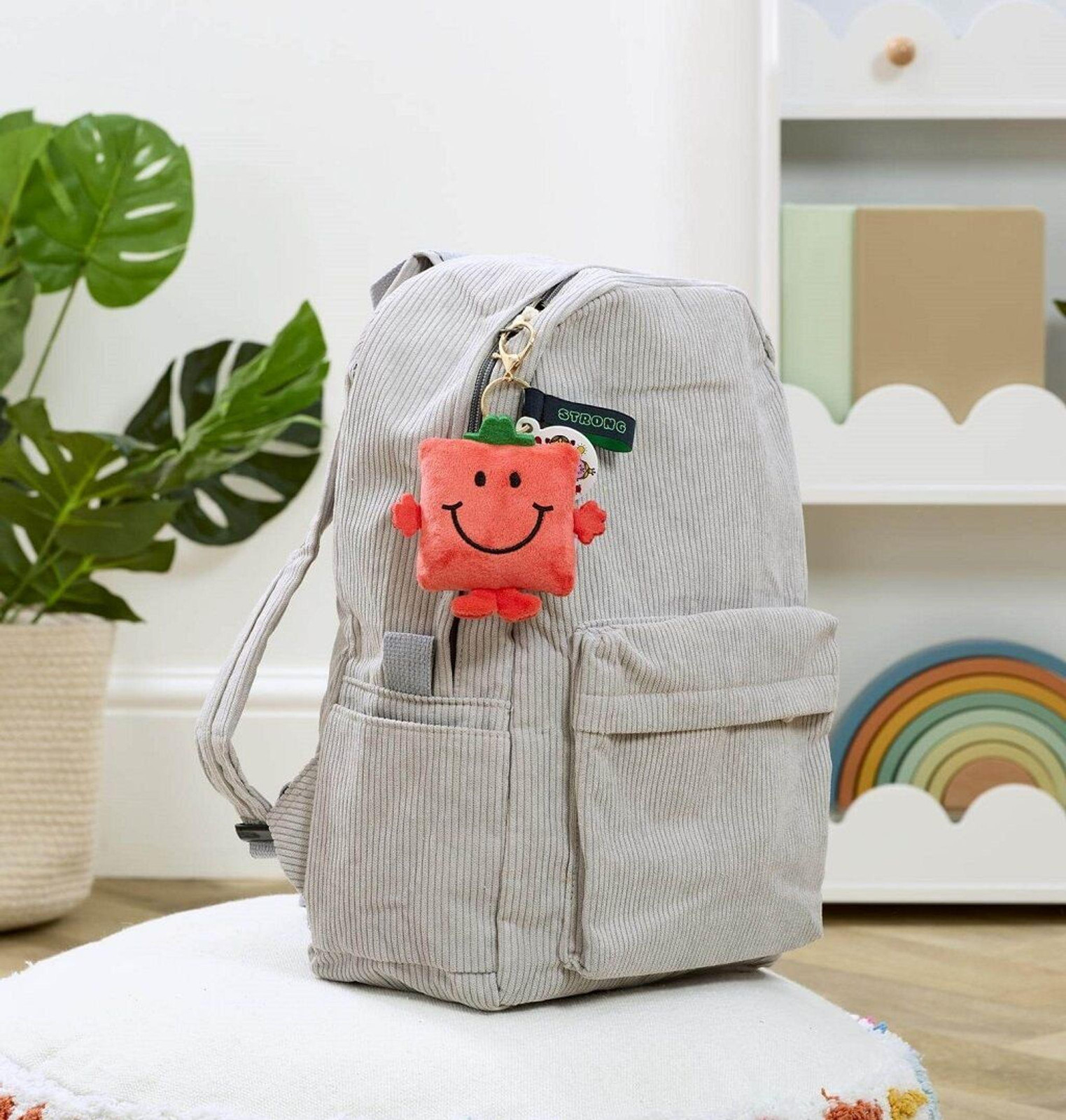 Rainbow Mr. Men Meneer Sterk Sleutelhanger