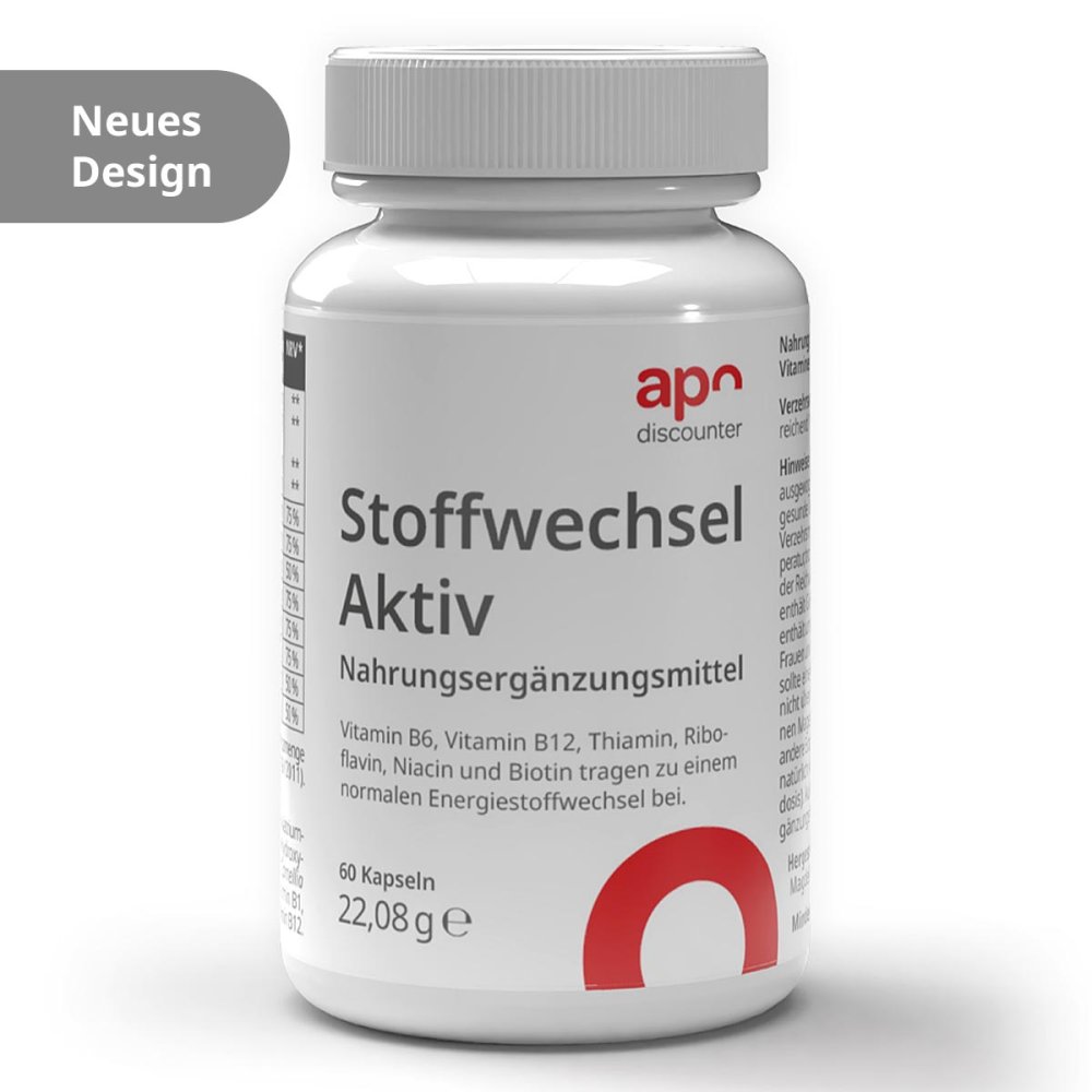 apo.com Group GmbH Stoffwechsel Aktiv Kapseln von apodiscounter 19181062