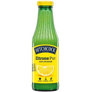 Hitchcock Zitronensaft Zitrone Pur Premium, 100% Fruchtgehalt, 500 ml