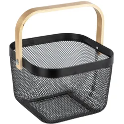 Aufbewahrungskorb BAMBUSA (BHT 25x17x25 cm) - bunt - BHT 25x17x25 cm