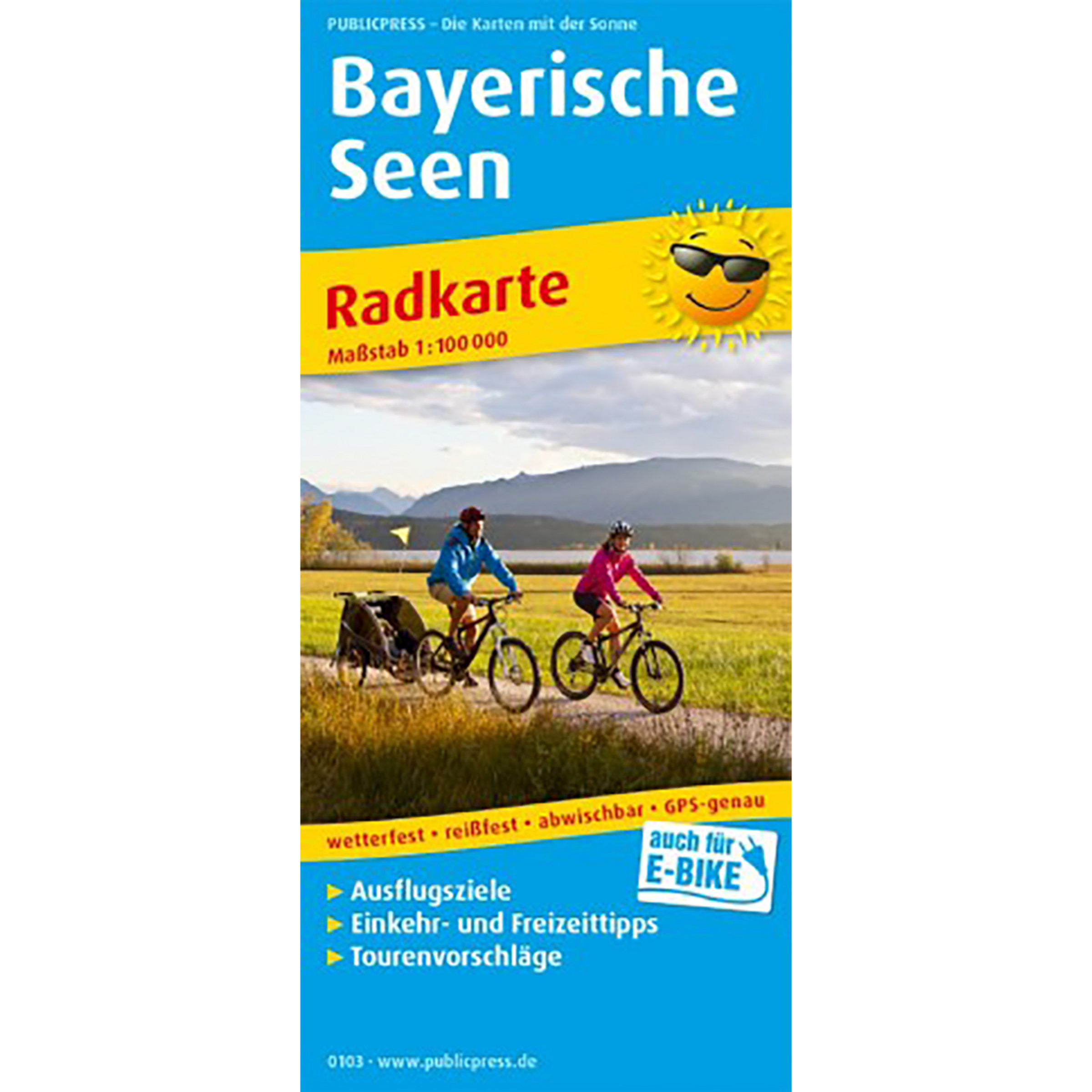 PublicPress RWK 103 Bayerische Seen Topografische Karten