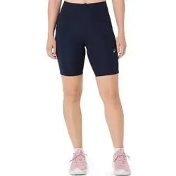 ASICS Damen Shorts ROAD HIGH WAIST 8IN SPRINTER, Größe S in Schwarz Schwarz