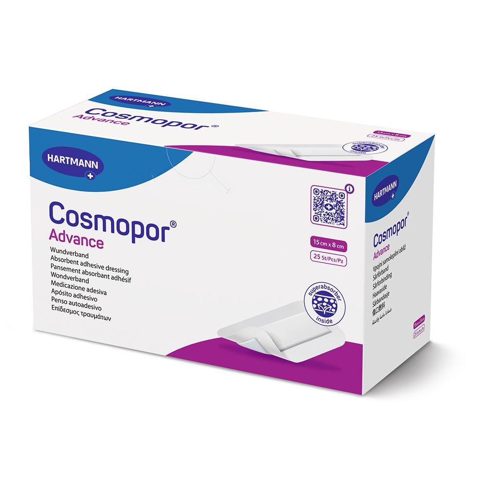 Cosmopor Advance Wundverband 8x15 cm 25 St Verband