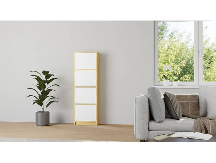 Maßgefertigtes Highboard Buche Natur geölt