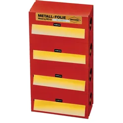 RECORD Metallfolien-Sortiment 150x1200mm Messing