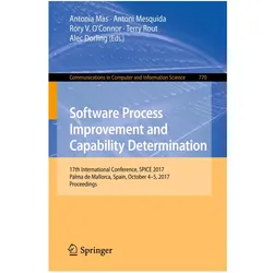 Software Process Improvement and Capability Determination, Fachbücher von Rory O'Connor, Alec Dorling, Antoni Mesquida, Terry Rout