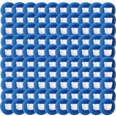 Useful Little Things Reusable Laundry Ball Pet Hair Remover For Washing Machine 100pcs Blue