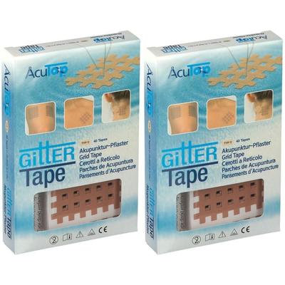 Gitter Tape AcuTop 5x6 cm 2x 2x20x2 St Pflaster