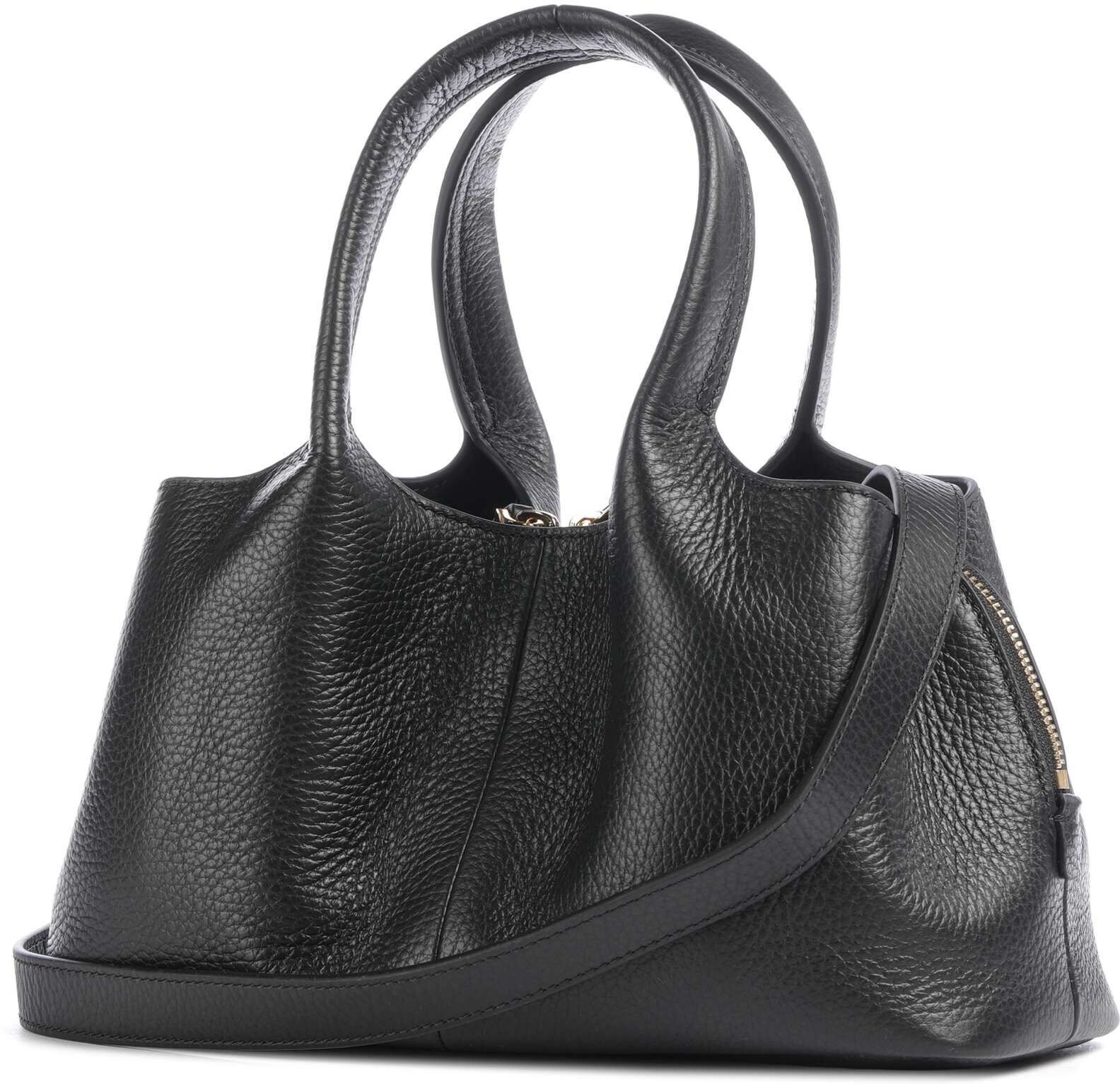 Coccinelle Nell Handtasche aus Leder, schwarz