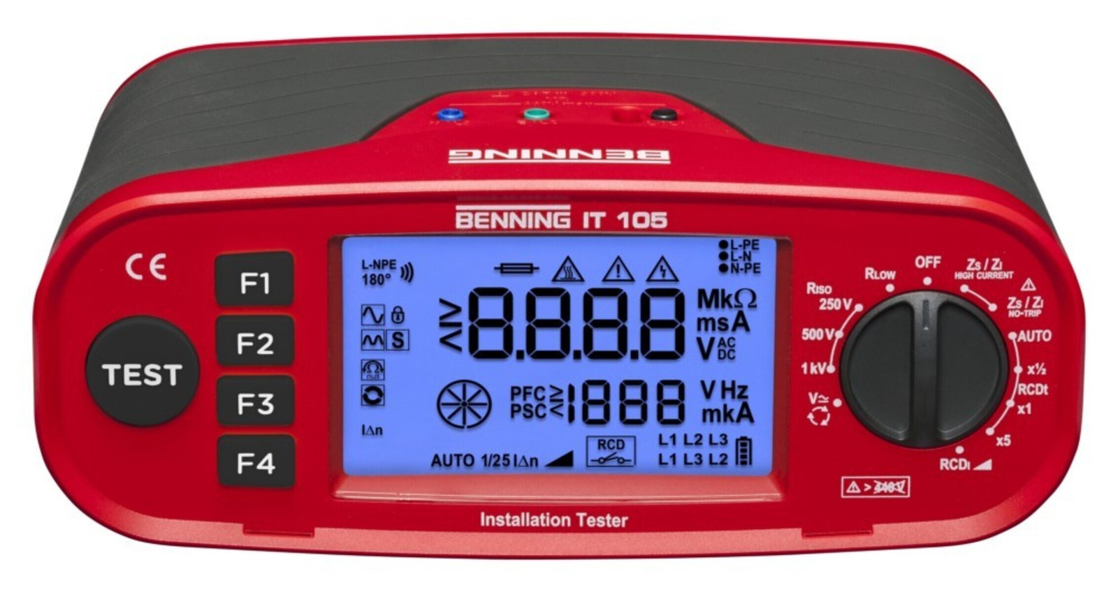 Benning IT 105 Installatietestapparaat conform DIN VDE 0100/105