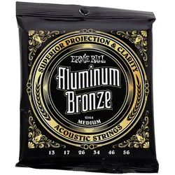 Ernie Ball EB2564 - Aluminum Bronze, Medium | 013-056 - Saiten Westerngitarre
