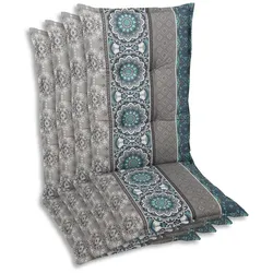 GO-DE Textil Sessel-Auflage 4er Set