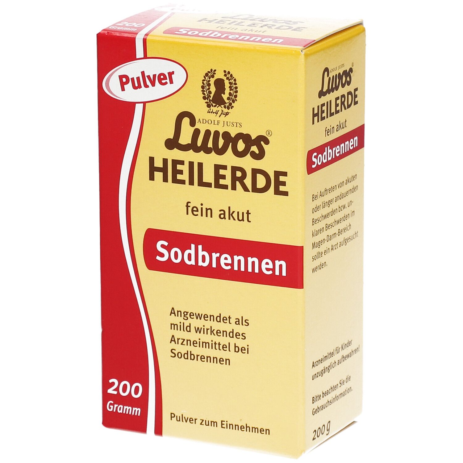 Luvos Heilerde fein akut Sodbrennen Pulver 200 g