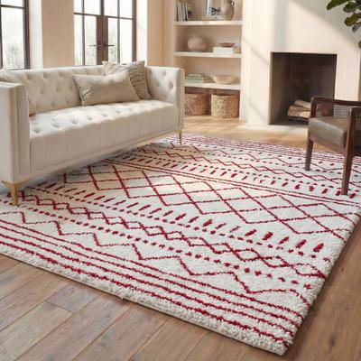 SAFAVIEH Arizona Shag Lotta Moroccan 1.2-inch Thick Rug