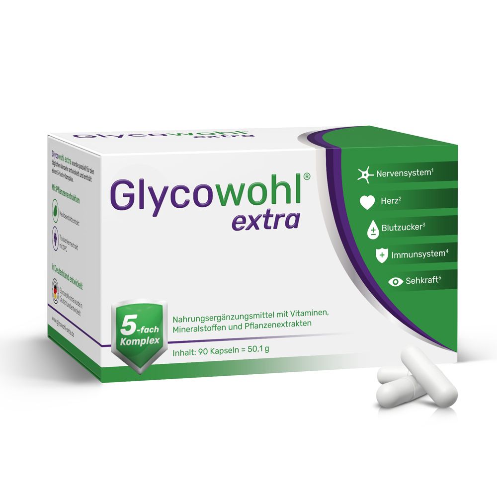 Glycowohl extra Kapseln 90 St