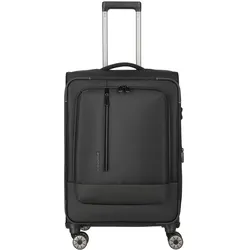 Travelite CROSSLITE Trolley M (66 cm) - Schwarz Koffer24