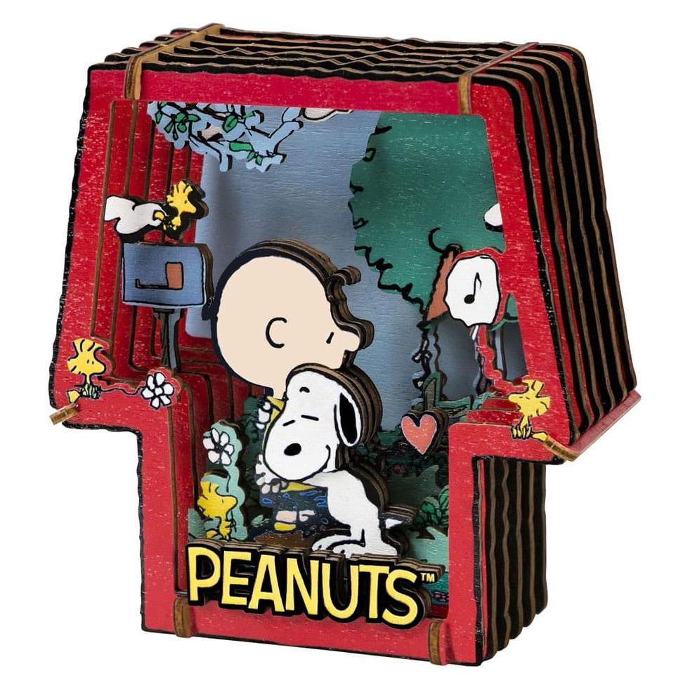 Pantasy Die Peanuts Puremind Modellbausatz Wooden Theater Healing Hug (PRM2301)