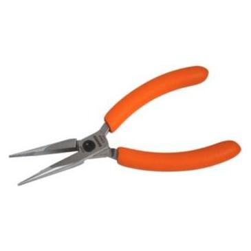 Irimo Präzisions-Spitzzange, gezahnte Backen, PVC-Griffe, 144 mm (144 mm) (C3840)