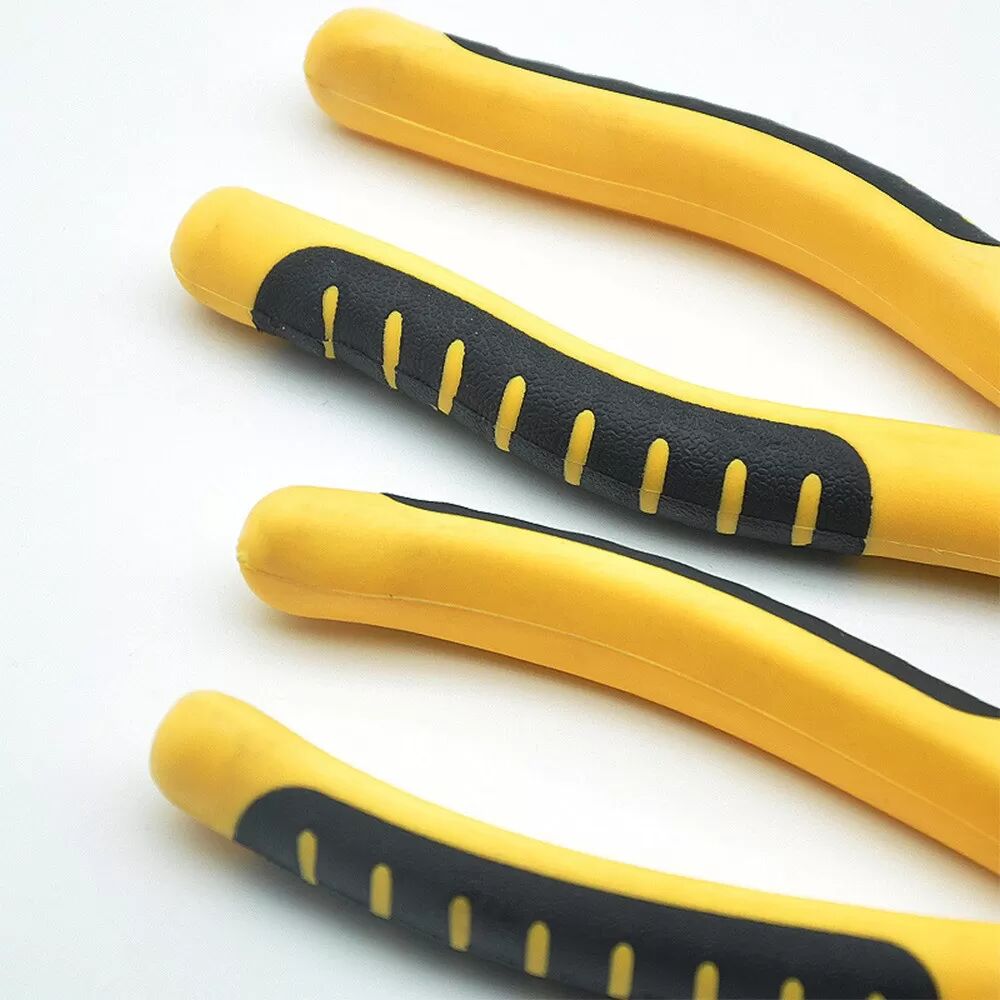INF Ensemble de pinces industrielles de 15 cm : Acier à haute teneur en carbone, multicolore, outils à main polyvalents