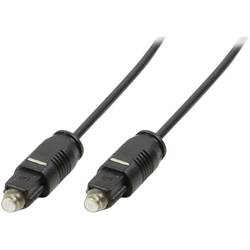 LogiLink CA1007 Toslink Audio Anschlusskabel 1.50 m Schwarz (matt)