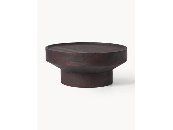 Runder Couchtisch Benno aus Mangoholz