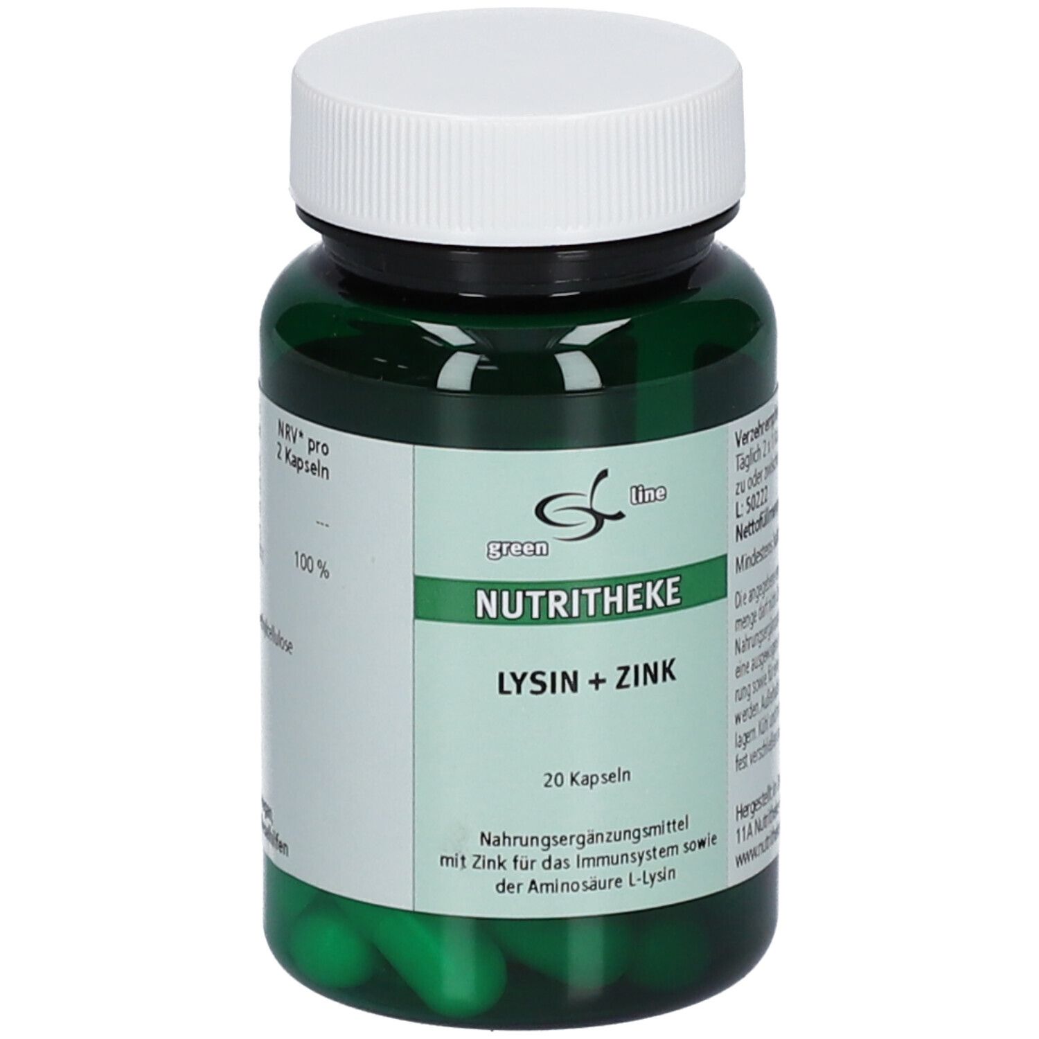 Lysin+Zink Kapseln 20 St