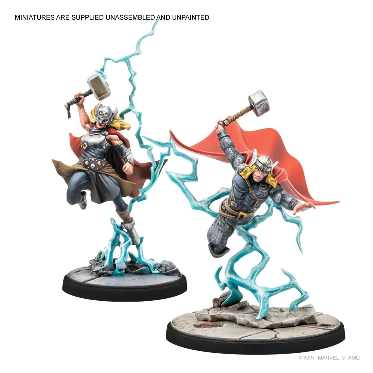Atomic Mass Games Marvel Crisis Protocol - Mighty Thor, Lady Sif (AMGD2117)