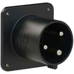 PCE 6331-7k CEE-Anbaugerätestecker gerade 63A 3p 7h IP44 POWER TWIST 63317k