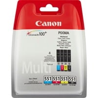 Tinte Multipack CLI-551 Blister-Verpackung mit Sicherheitsband