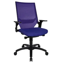 Topstar Bürostuhl »Autosyncron« ohne Armlehnen blau
