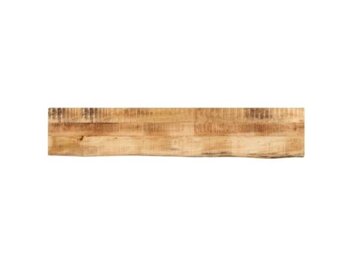 vidaXL Tischplatte 180x40x2,5 cm Baumkante Massivholz Raues Mangoholz