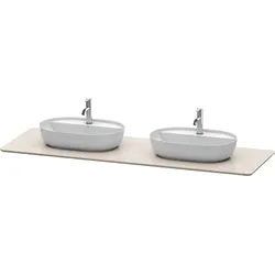 Duravit Luv Quarzsteinkonsole, Breite 1783mm, passend zu Waschtischunterbau LU9562, LU9567, LU9467B2525, Farbe: Sand Struktur