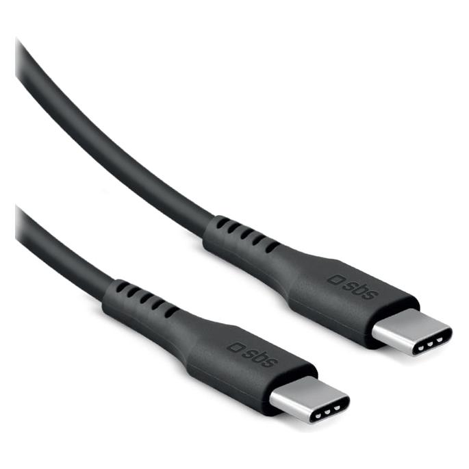 SBS Ladekabel (2 m, USB 2.0, 60 W) (LACABLETCC2M60K)