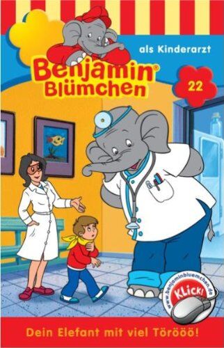 Benjamin Blümchen - Benjamin Blümchen - Folge 22: als Kinderarzt [Musikkassette] - Preis vom 30.09.2026 09:01:18 h