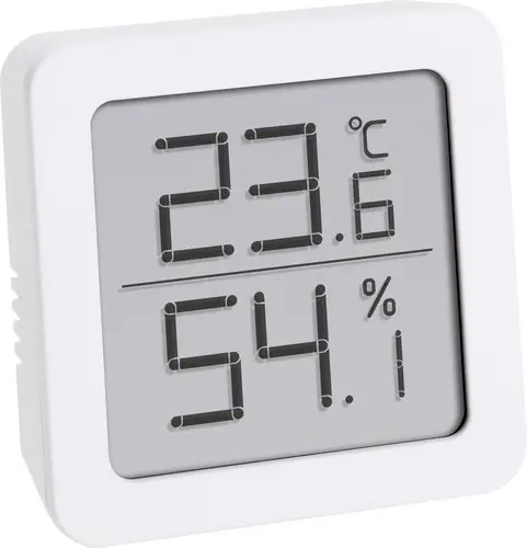 TFA Dostmann Thermo-/Hygrometer Weiß 30.5051.02