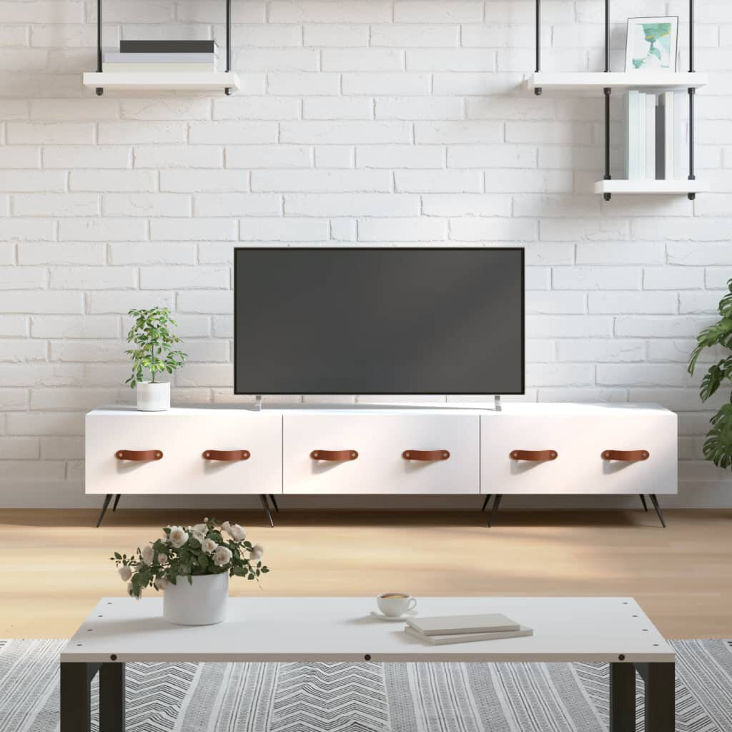 George Oliver Asensio TV Stand for TVs up to 65" White 65"