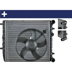 Kühler Motorkühlung MAHLE CR 123 000S für Seat Skoda VW Ibiza IV Fabia II Polo