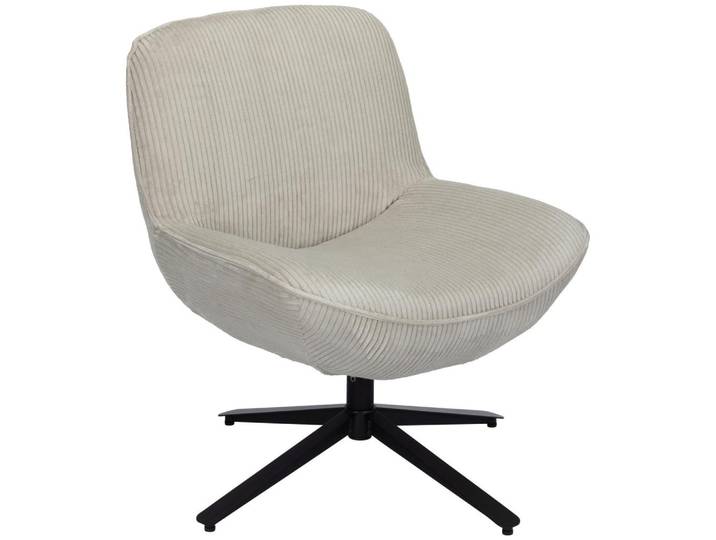 Relaxsessel Maro Hellgrau B: 66 cm