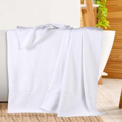 Superior Modern Cotton 2 Piece Oversized Bath Sheet Set- Jacquard Solid & Abstract Patterned Mix