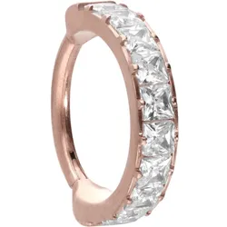 Titan Segmentring Clicker EINGEFASSTE KRISTALLE