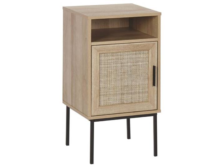 Table de chevet marron clair