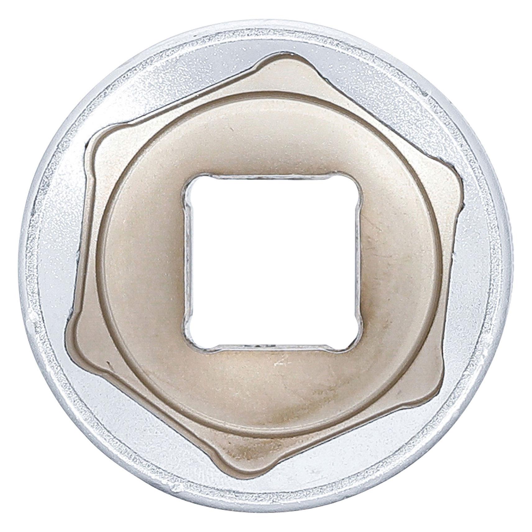 BGS Steckschlüssel-Einsatz Sechskant Antrieb Innenvierkant 12,5 mm (1/2") SW 28 mm (28 mm) (2928)