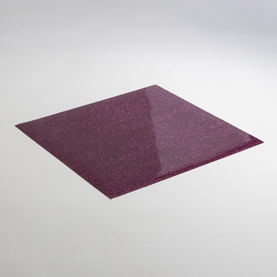 STAHLS 010131 CAD-CUT Glitter Flake in Hot Pink size 12x180